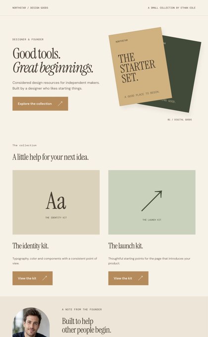 Ethan Cole — Designer & founder