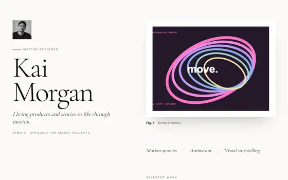 A featurd page in the Gallery White look